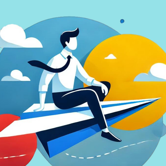 Vous avez l'idée, l'ambition, le désir de lancer votre projet. Comme cet avion de papier, il ne demande qu'à décoller. Notre formation à l'entrepreneuriat est la feuille de route qui vous apprend à naviguer avec confiance, à maîtriser votre trajectoire et à viser toujours plus haut. Devenez le pilote de votre réussite.